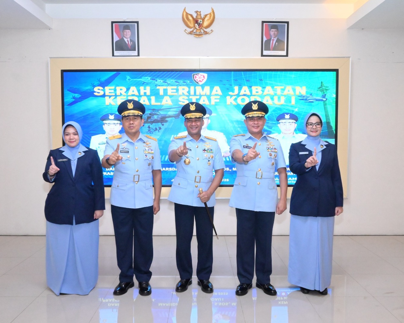 Marsma TNI Arief 'Ababil' Hartono Jabat Kastaf Kodau I