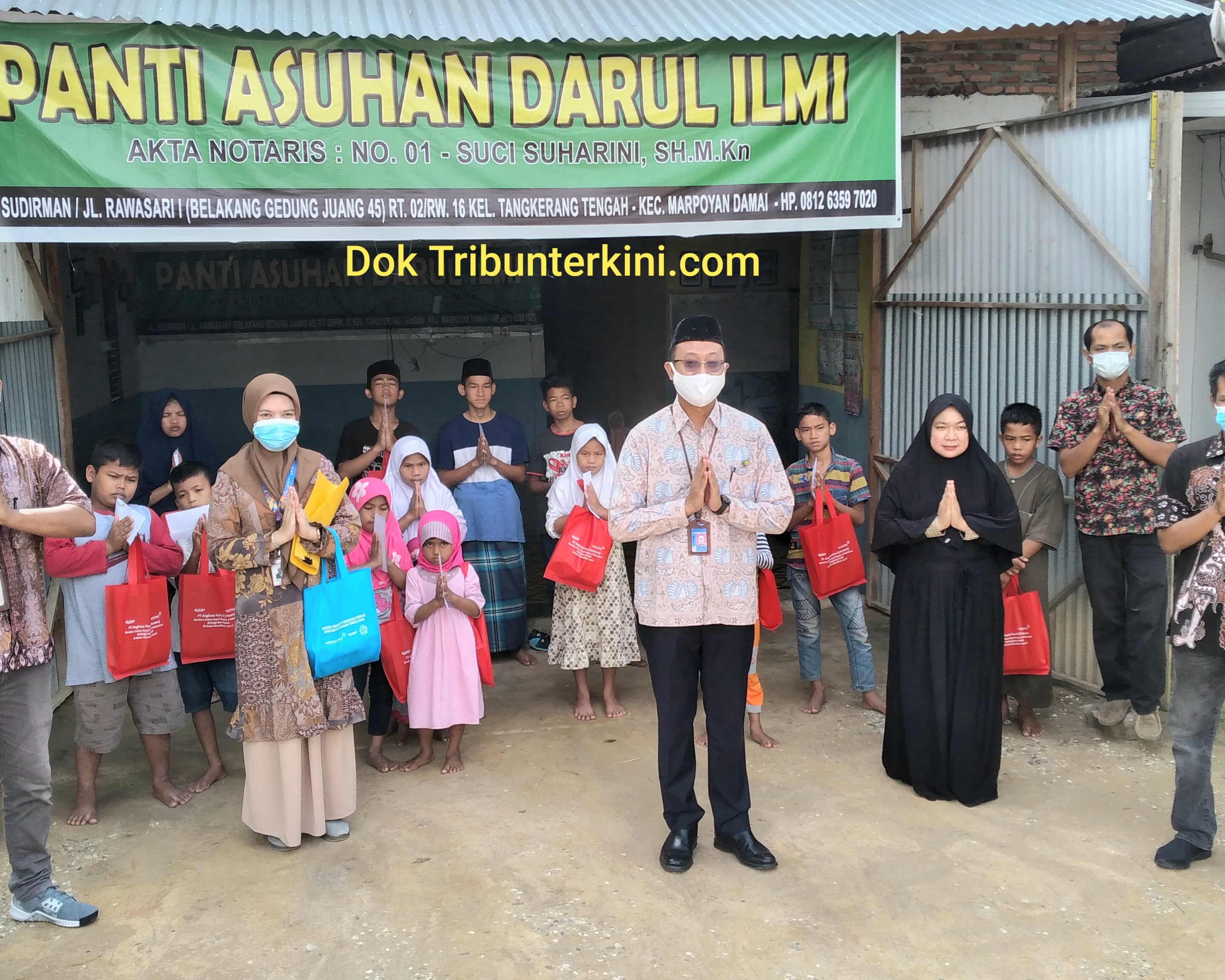 PT Angkasa Pura II (Persero) Bandara SSK II Pekanbaru Melakukan Kegiatan Berbagi dan Peduli di Bulan Ramadhan 1441 H Kepada Dua Panti Asuhan