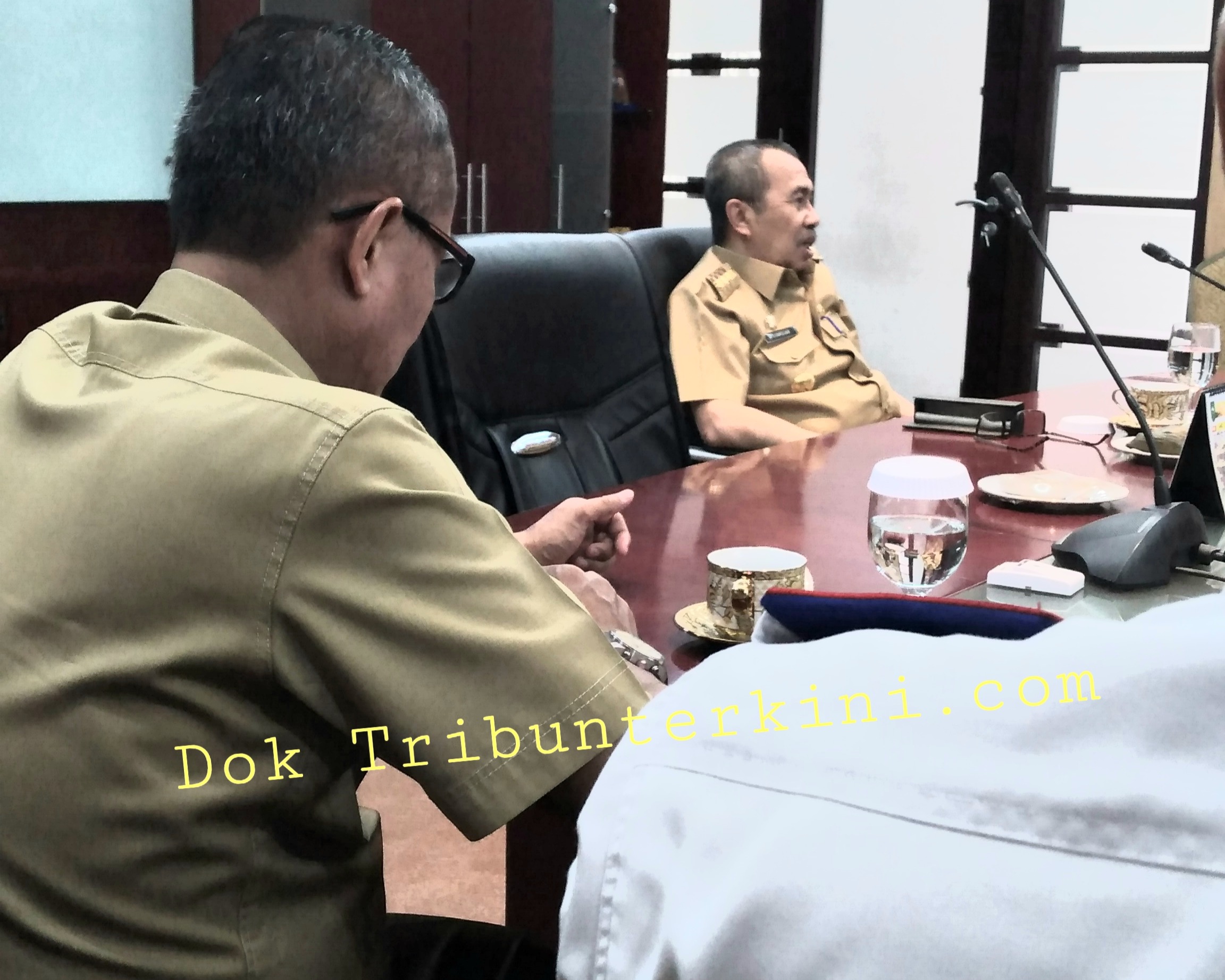 Gubernur Riau Menggelar Coffee Morning Bersama Wartawan Pemprov