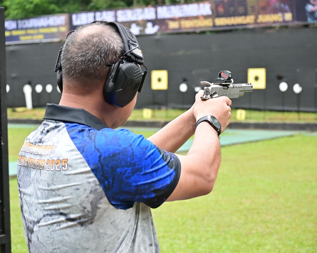 Pangkodau I ikuti Lomba Menembak Panglima TNI Cup Tahun 2025