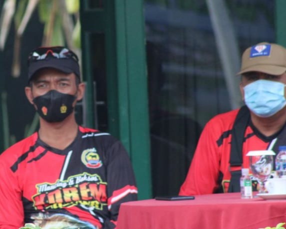 Dandim 0301/PBR Hadiri Pembukaan Lomba Mancing, Baksos, Vaksinasi Massal Serta Penaburan Bibit Ikan di Sungai Siak