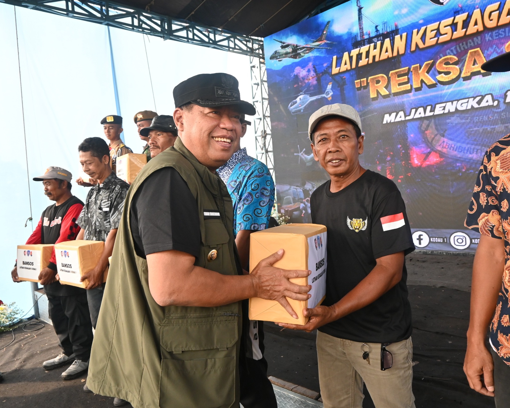 Bupati Majalengka: Peran TNI AU Dalam Memitigasi Bencana Alam Begitu Luar Biasa