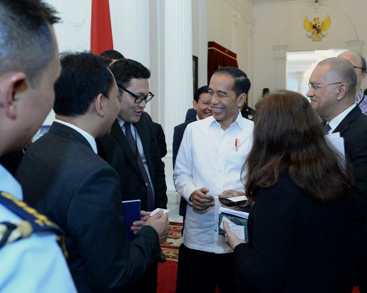 Presiden Jokowi Terima Dewan Bisnis AS - ASEAN