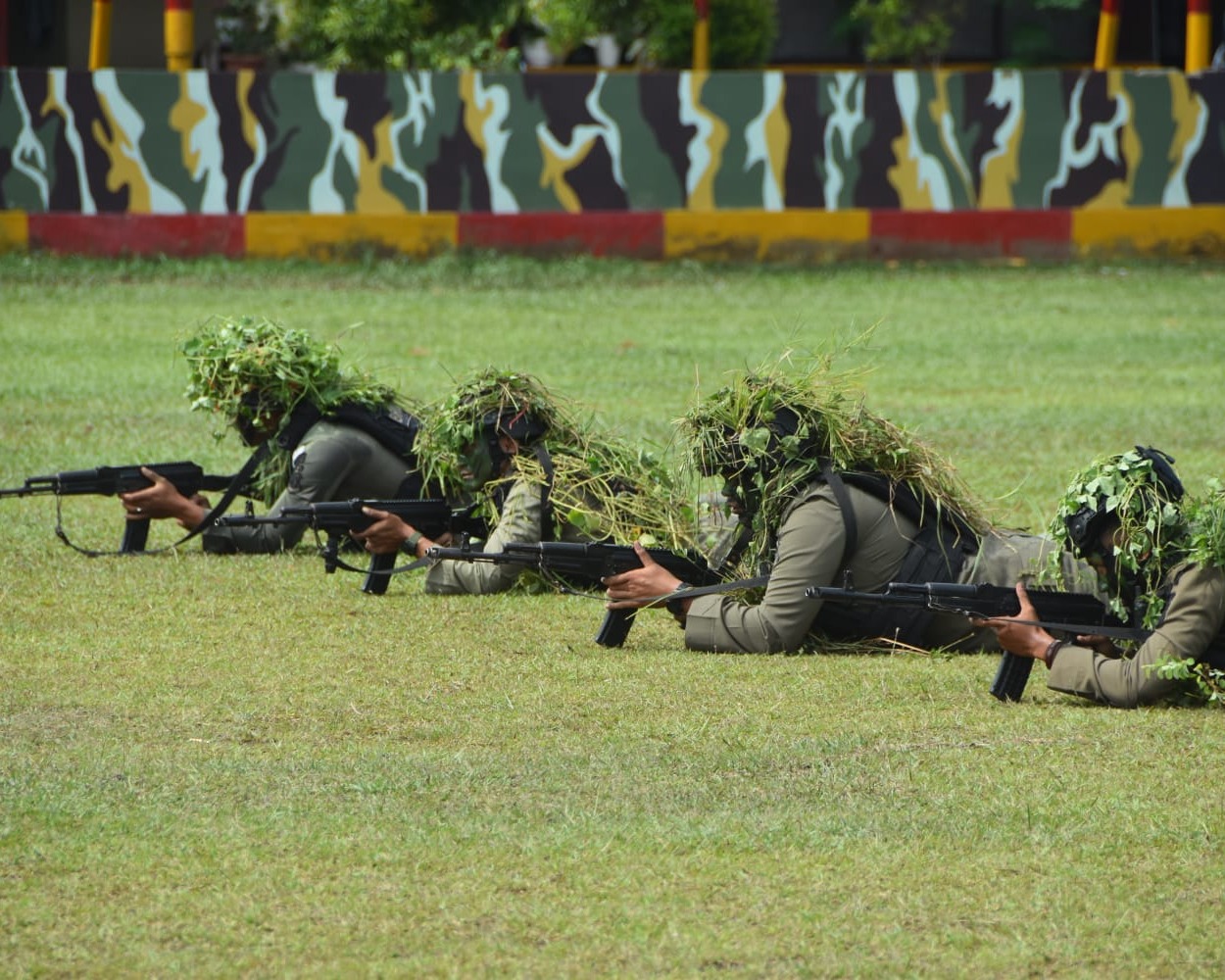 Latih Kemampuan Personel, Dansat Brimob Polda Riau Gelar Lomba Kemampuan GAG Antar Jajaran Satuan