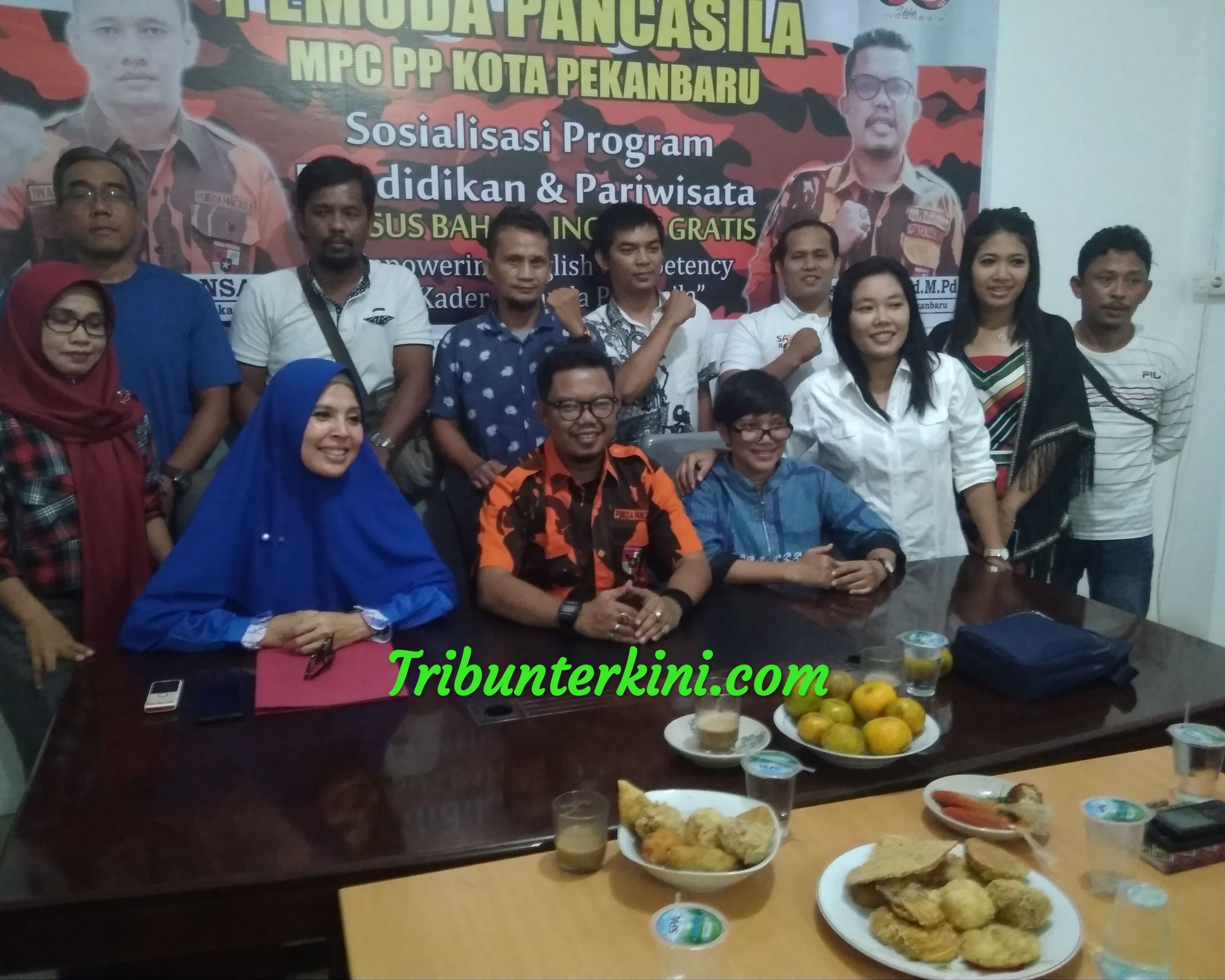 MPC Pemuda Pancasila Pekanbaru Sosialisasikan Kursus Bahasa Inggris Gratis Bagi Kader dan Masyarakat Tidak Mampu