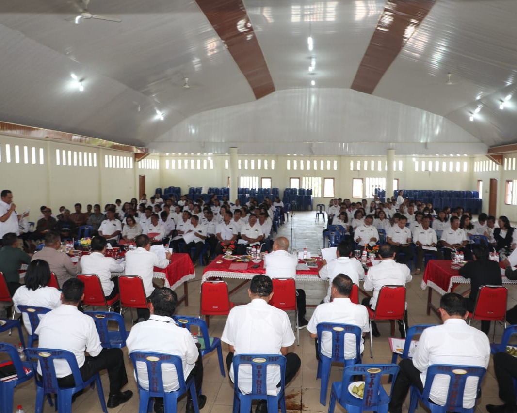 Bupati Taput Buka Musrenbang RKPD Tahun 2024 Tingkat Kecamatan Sipoholon