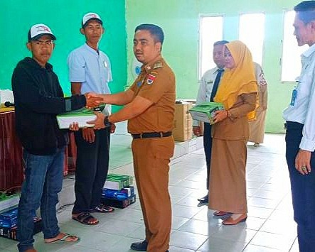 BNN Propinsi Lampung Berikan Bimtek Pelatihan Pembuatan Miniatur Kapal 