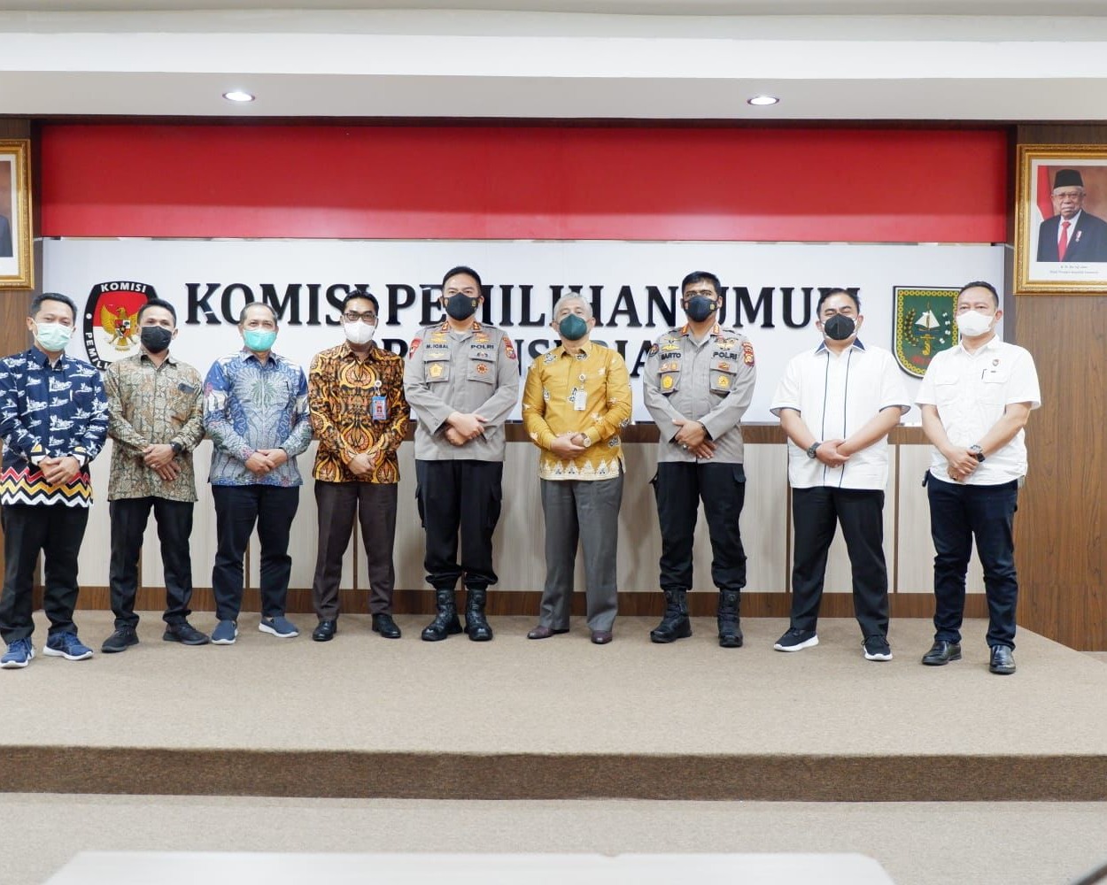 Persiapan Perhelatan Nasional Pemilu Tahun 2024, Kapolda Jalin Koordinasi Dengan KPU Riau