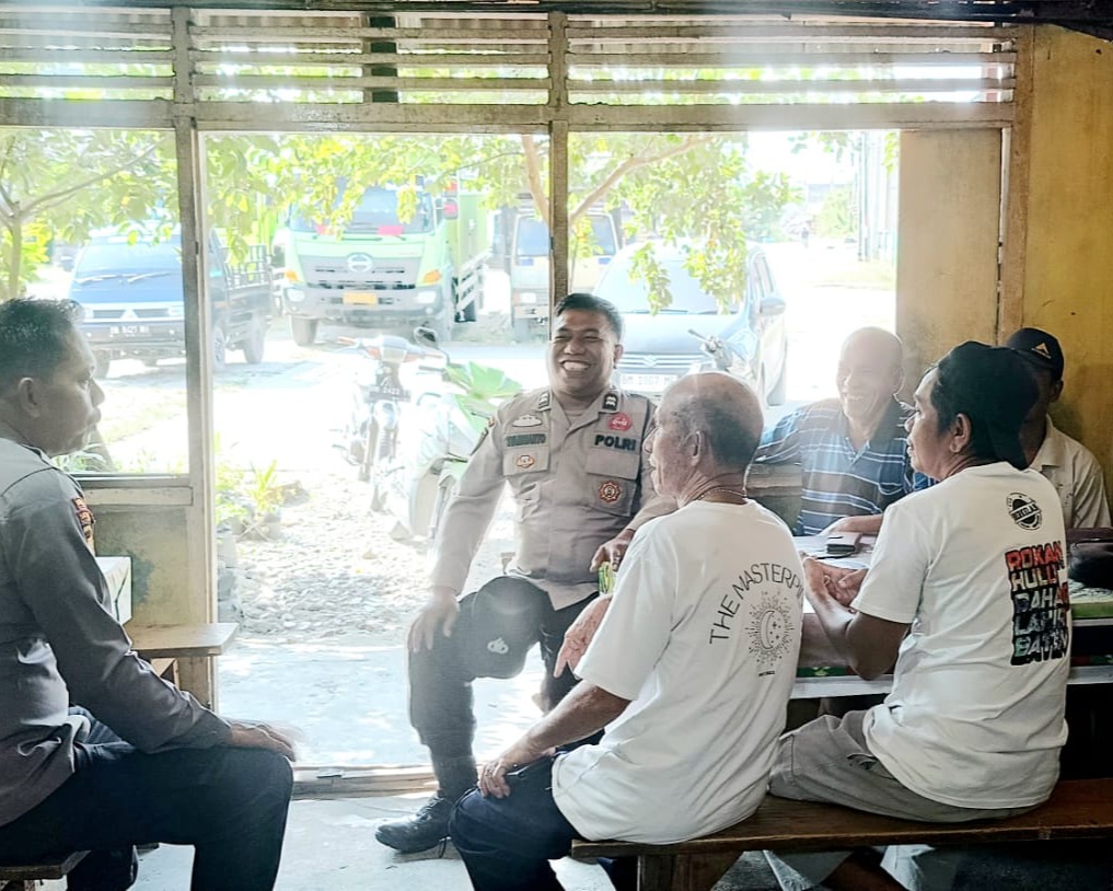 Polsek Ujung Batu Gelar Jumat Curhat, Masyarakat Desa Ngaso Sampaikan Aspirasi Dan Keluhan