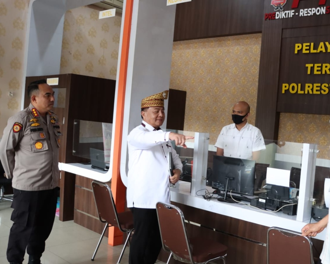 Tim Kompolnas Award Sambangi Polresta Pekanbaru