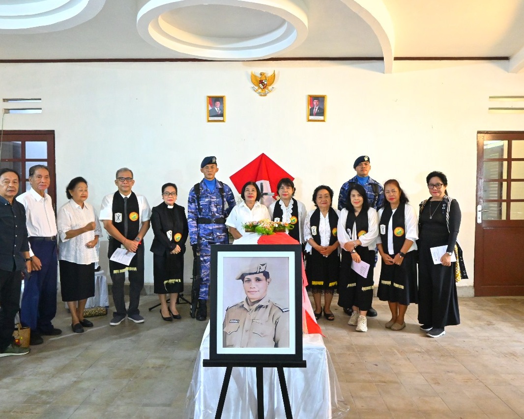 Lanud Iskandar Resmi Pindahkan Makam Pahlawan TNI AU LMU II Cornelius Willem Ke TMP Sanaman Lampang Palangkaraya