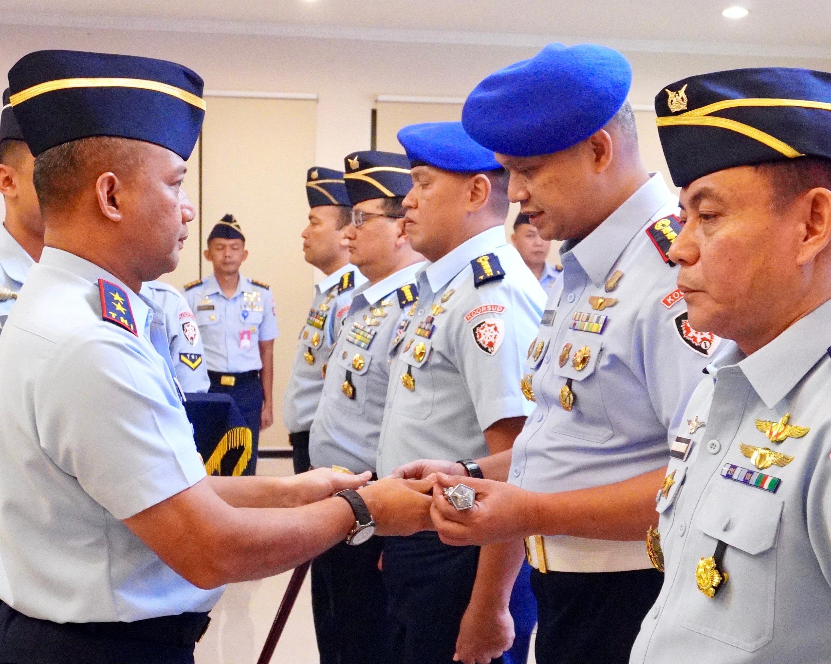 Pangkoopsud I Pimpin Serah Terima Tiga Jabatan Penting