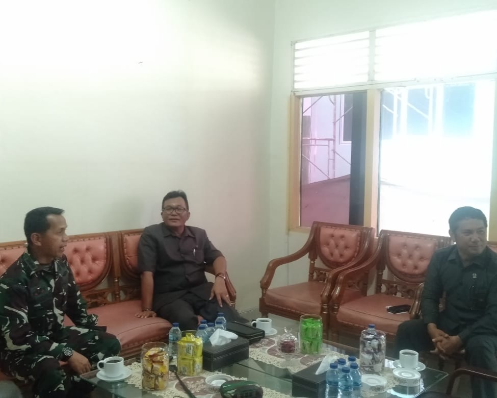 Dandim 0301/PBR Sambut Hangat Silahturahmi Ketua PN Kota Pekanbaru di Makodim