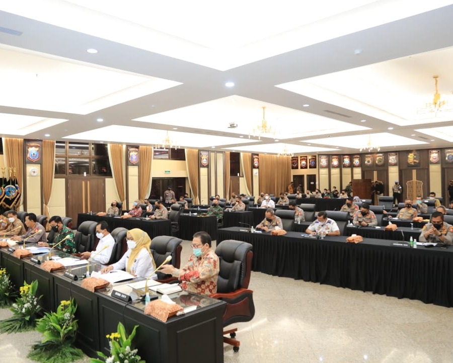 Rakor Lintas Sektoral Jelang Hari Raya Idul Fitri, Kapolri: Keselamatan Rakyat Adalah Hukum Tertinggi