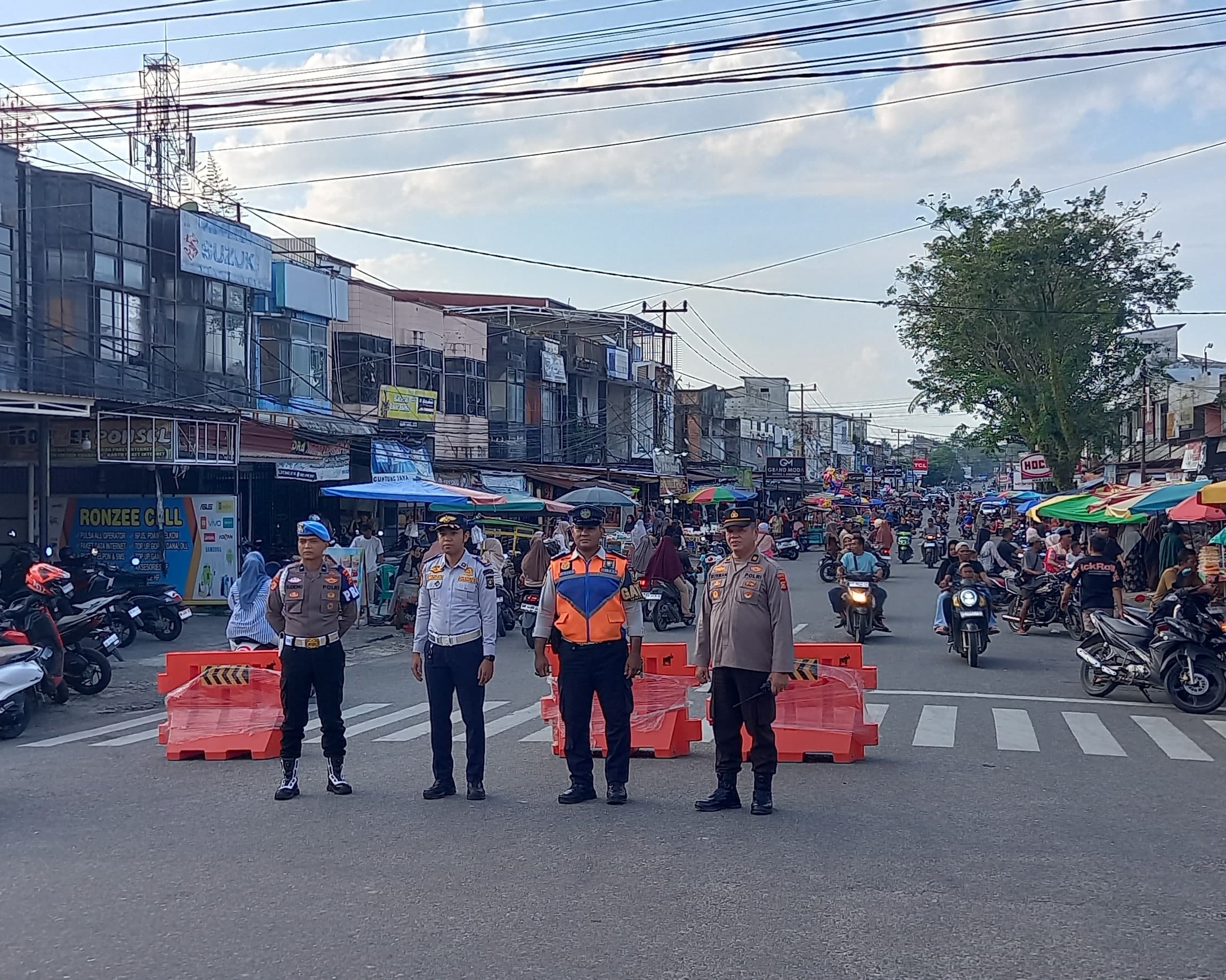 Ramadhan Aman Dan Nyaman, Kapolres Kampar Pastikan Kehadiran Polisi Di Tengah Masyarakat