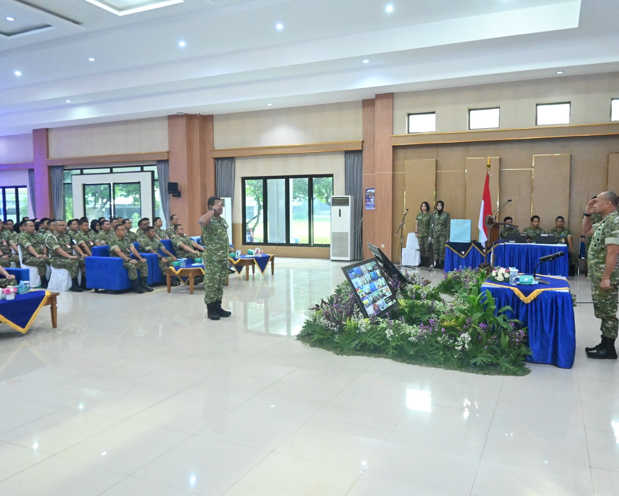 Exit Briefing Ke Seluruh Jajaran, Pangkodau I Tekankan Ketahanan Keluarga