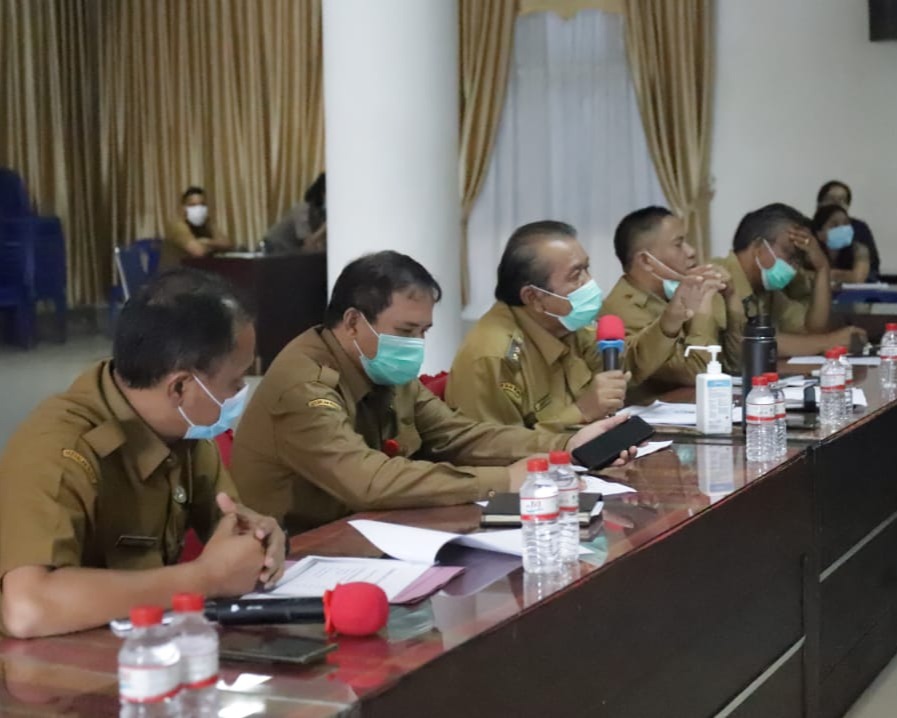 Jelang Pelaksanaan Vaksinasi Covid-19 Tahap I, Wabup Taput Arahkan Kesiapan Teknis