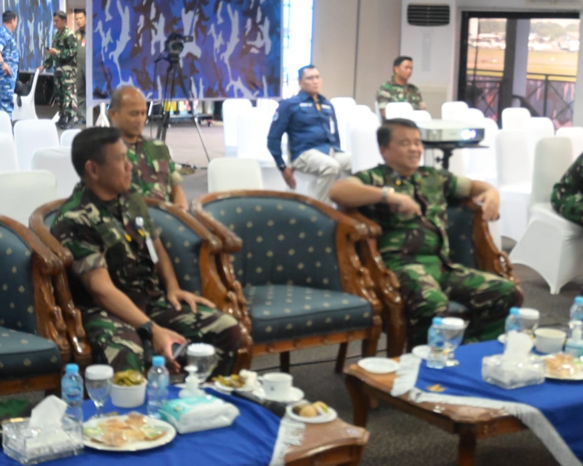 Kaskoopsud I Dampingi Kaskoopsudnas Tinjau Kesiapan Gladi Bersih Tim Demo Udara