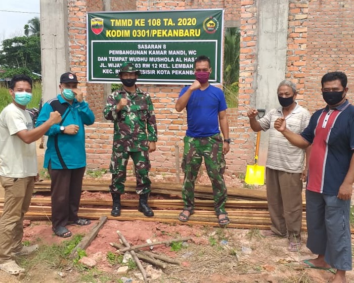 Kodim 0301/Pekanbaru Mulai Pelaksanakan Pra TMMD ke 108