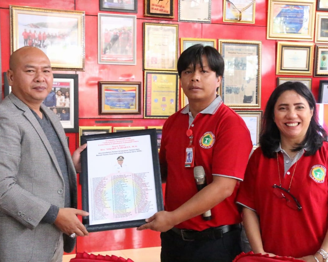 Bupati Nikson Nababan Silaturahmi Dengan Pengurus PPNI Tapanuli Utara