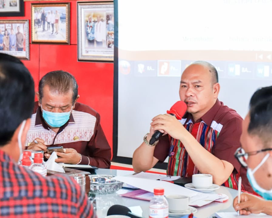 Pimpin Rapat Program Kerja Jangka Pendek, Bupati Taput Arahkan Perangkat Daerah Mampu Bekerja Sinergi