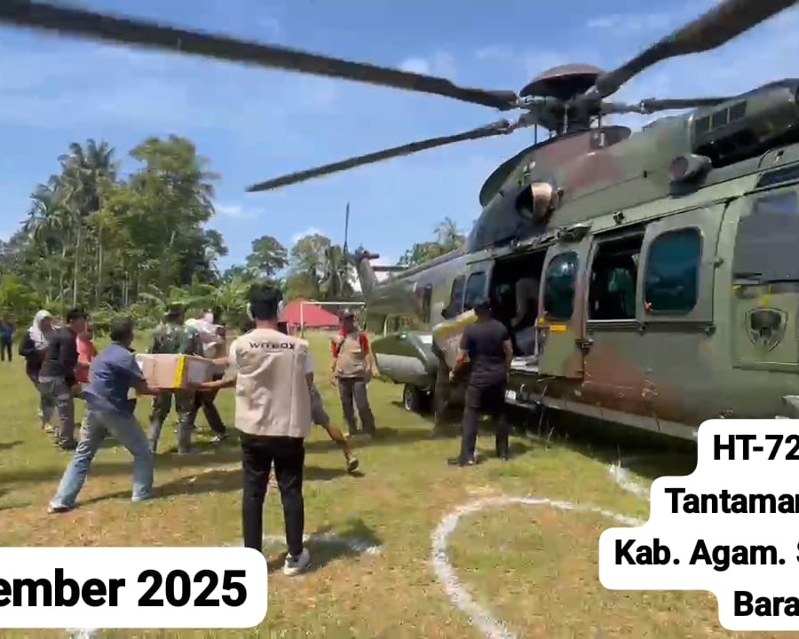 Mendengar Sayup-Sayup Suara Pesawat Dari Kejauhan, Menghapus Keputusasaan Warga Tertimpa Musibah