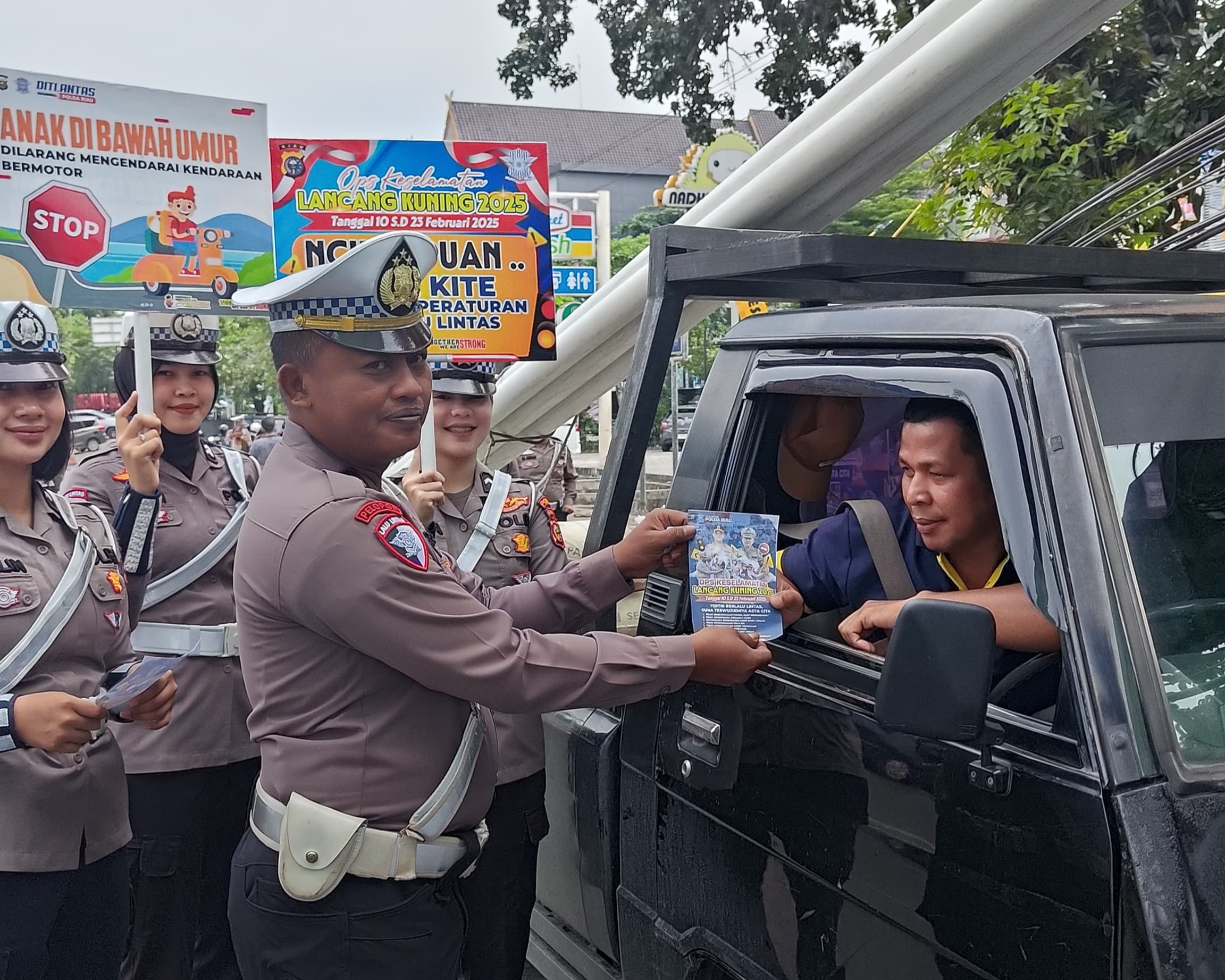 Hari Ke Lima Operasi Keselamatan Lancang Kuning 2025, Polda Riau dan Jajaran Tingkatkan Kegiatan Edukasi