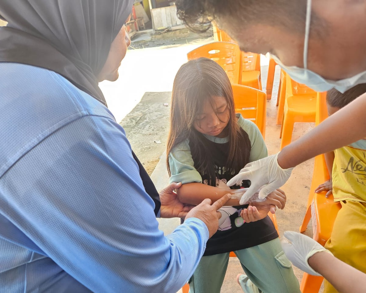 RSAU dr. Abdul Malik Lanud Soewondo Gelar Posko Kesehatan TNI AU