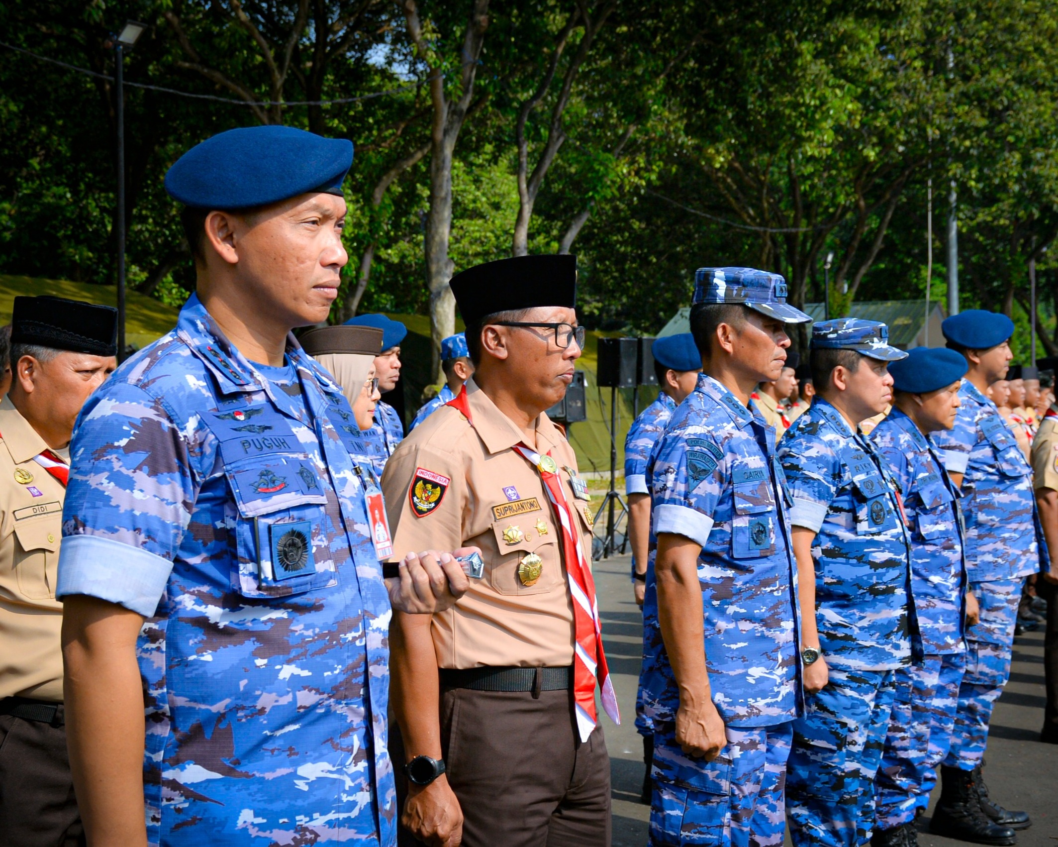Aster Kaskodau I Hadiri Pembukaan Air Scout Camp Di Lanud HLM
