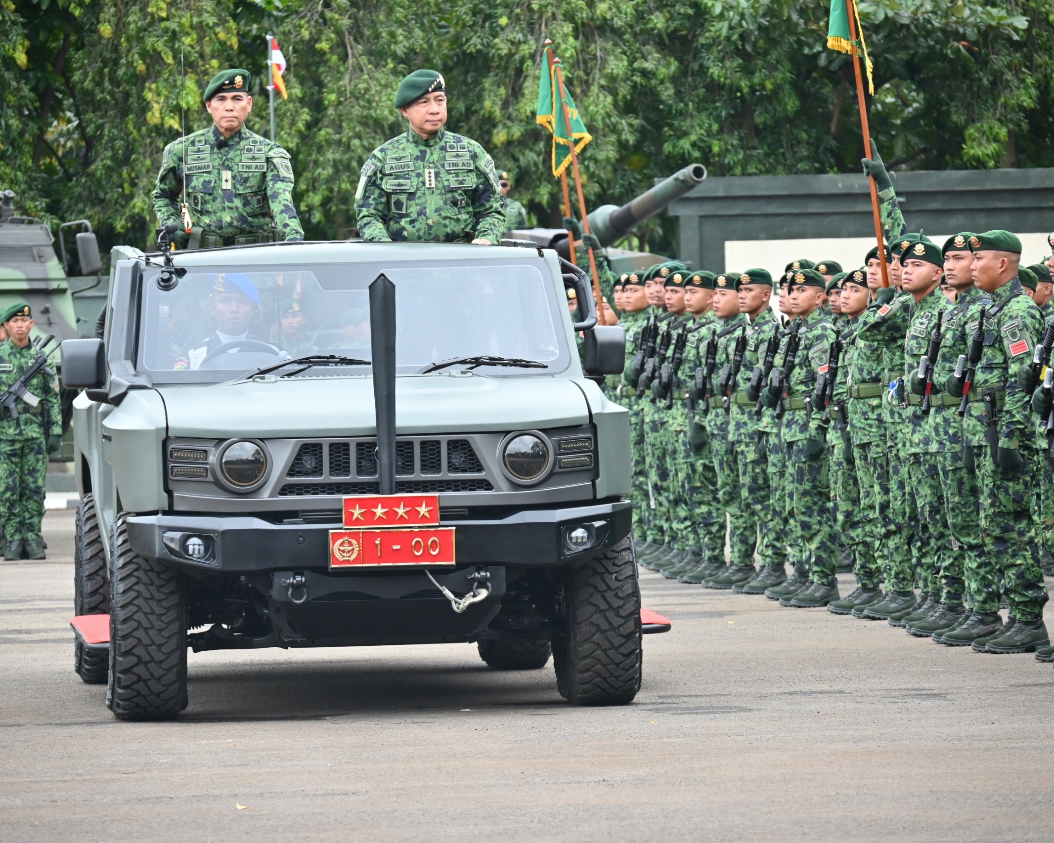 Panglima Kodau I Hadiri HUT Ke-65 Kostrad