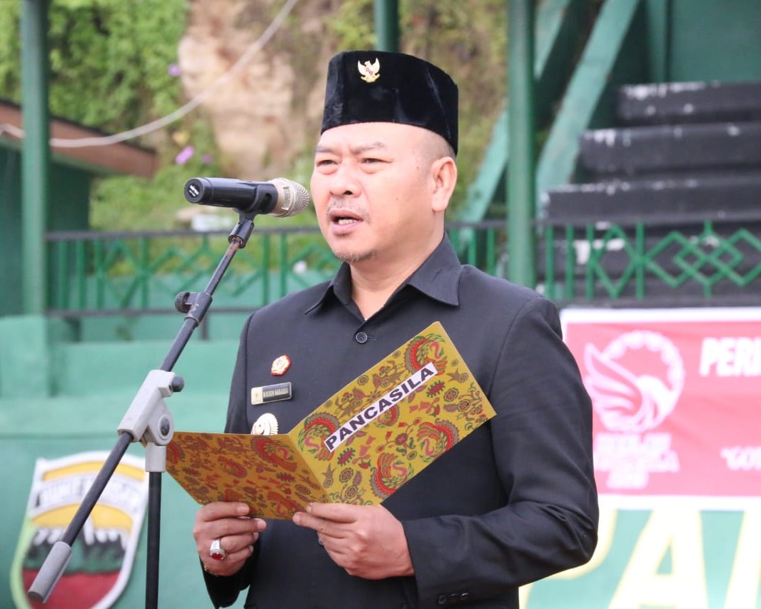 Bupati Taput Pimpin Upacara Peringatan Hari Lahir Pancasila 1 Juni 2023