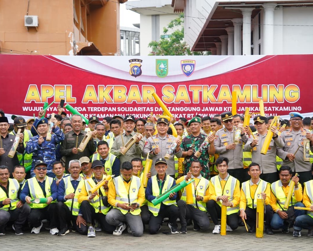 Kapolda Riau Luncurkan Green Satkamling