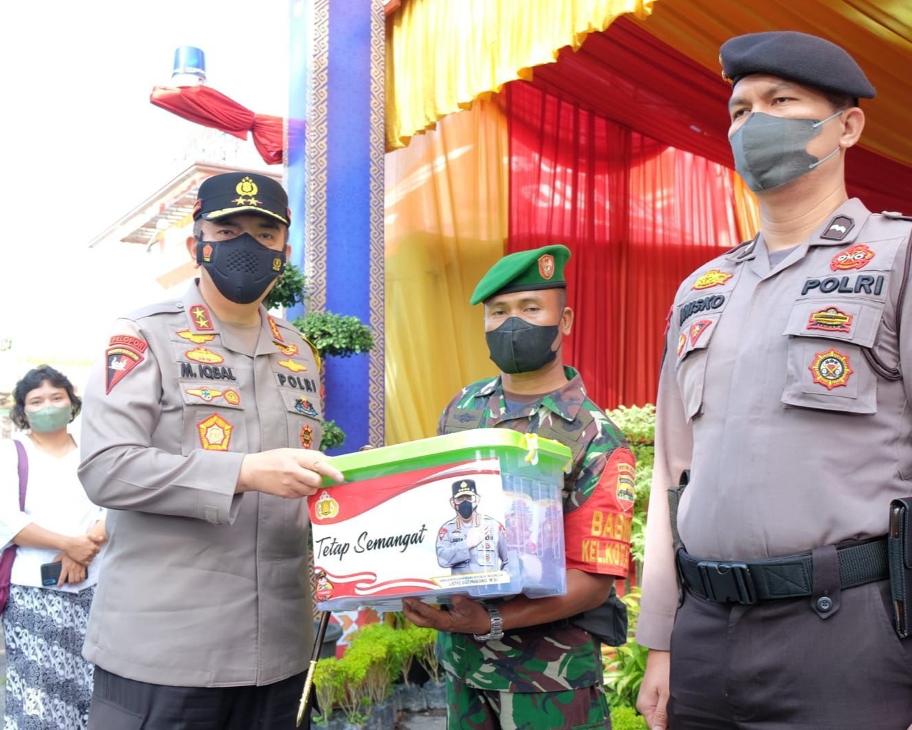 Bersama Forkopimda, Kapolda Riau Tinjau Pos Pelayanan Terpadu di Rohil: Saya Pastikan Kesiapan Personel