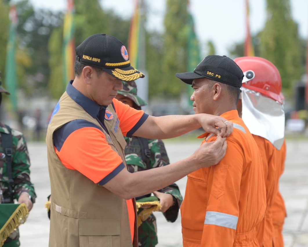 Pimpin Apel Kesiapsiagaan, Kepala BNPB Menekankan Pentingnya Langkah Pencegahan