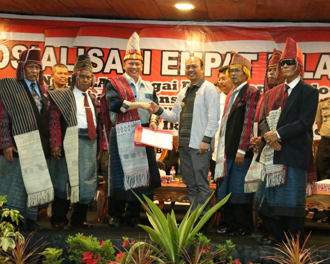 Bupati Taput Menyambut Kunjungan Ketua MPR RI