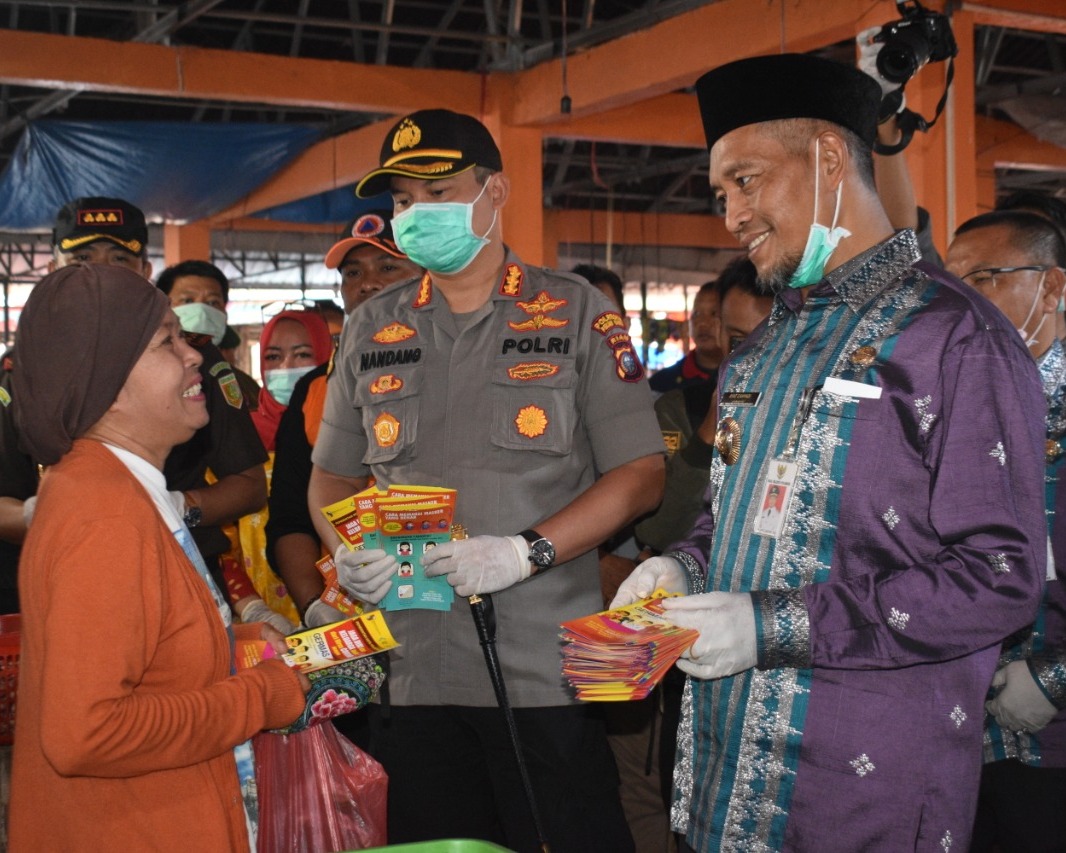 Kapolresta Pekanbaru Bersama Forkompinda Lakukan Kunjungan Ke Tempat Area Publik