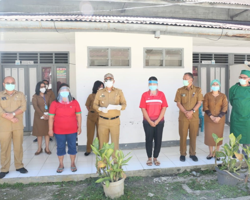 Bupati Taput Harapkan Masyarakat Menerima Kehadiran Pasien Covid-19 Yang Sudah Sembuh