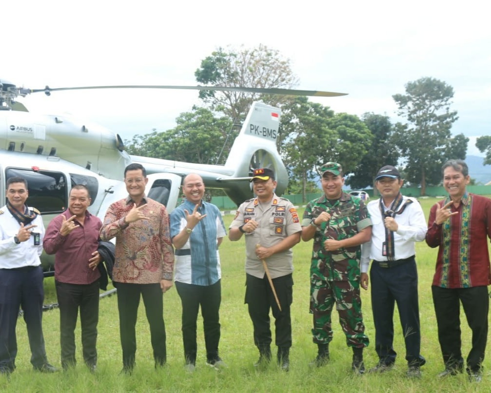 Menteri Sosial Berkunjung Ke Kabupaten Tapanuli Utara, Bupati Nikson Nababan: Paparkan Kondisi Taput