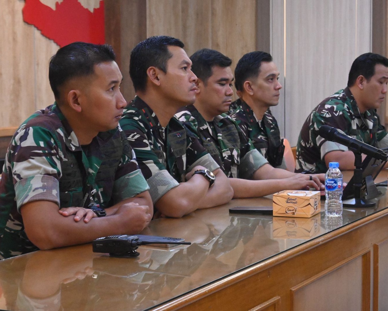 Pangkodau I Hadiri Vicon Pangkoopsudnas Pemantauan Situasi Jajaran
