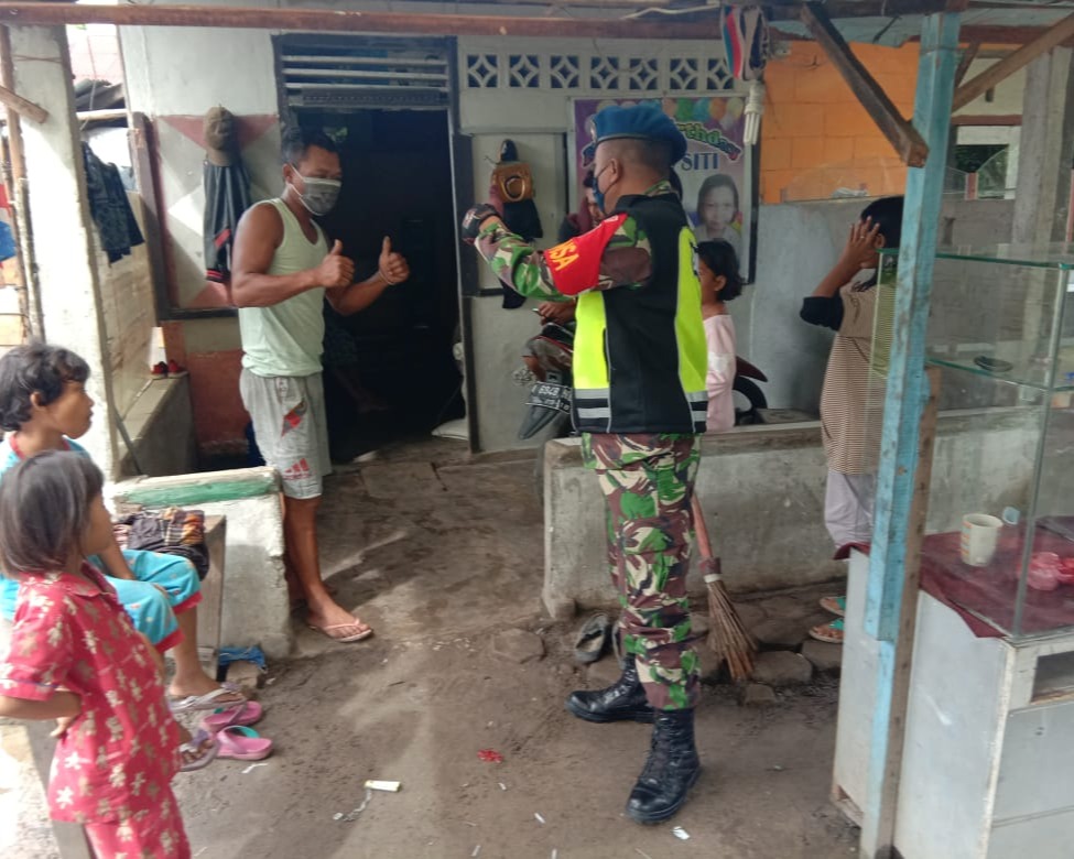 Babinsa Lanud RSN Laksanakan Patroli Pengamanan Aset