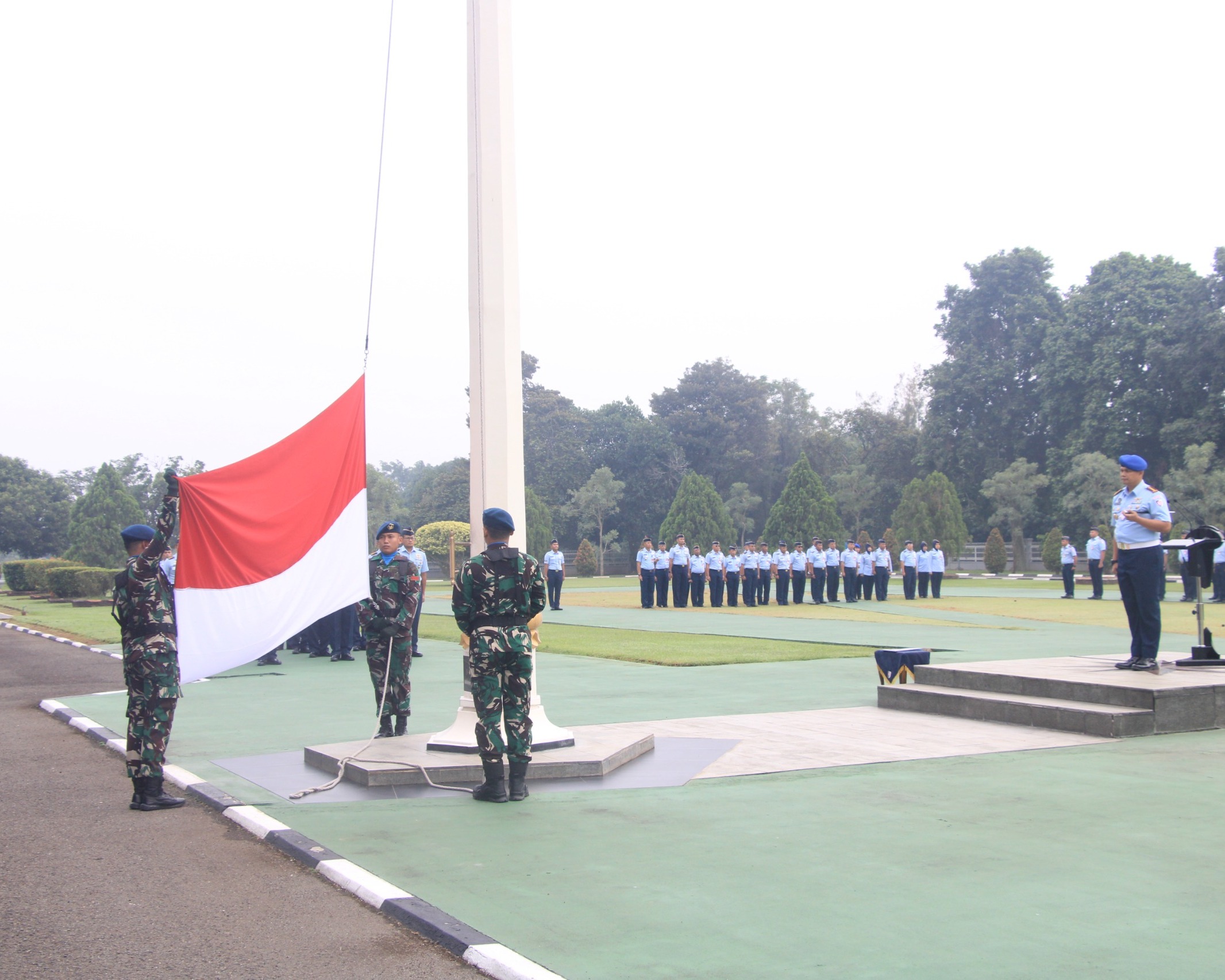 Danpom Kodau I: Sang Merah Putih Jati Diri Bangsa Indonesia