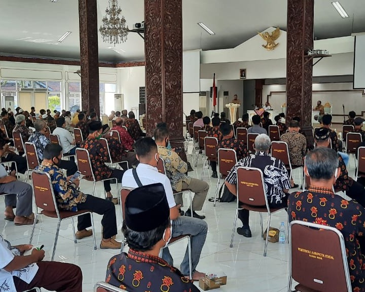 Pemkab Kendal Laksanakan Rapat Koordinasi Covid-19 Bahas Perbup Nomor 51 Juncto 56 Tahun 2020