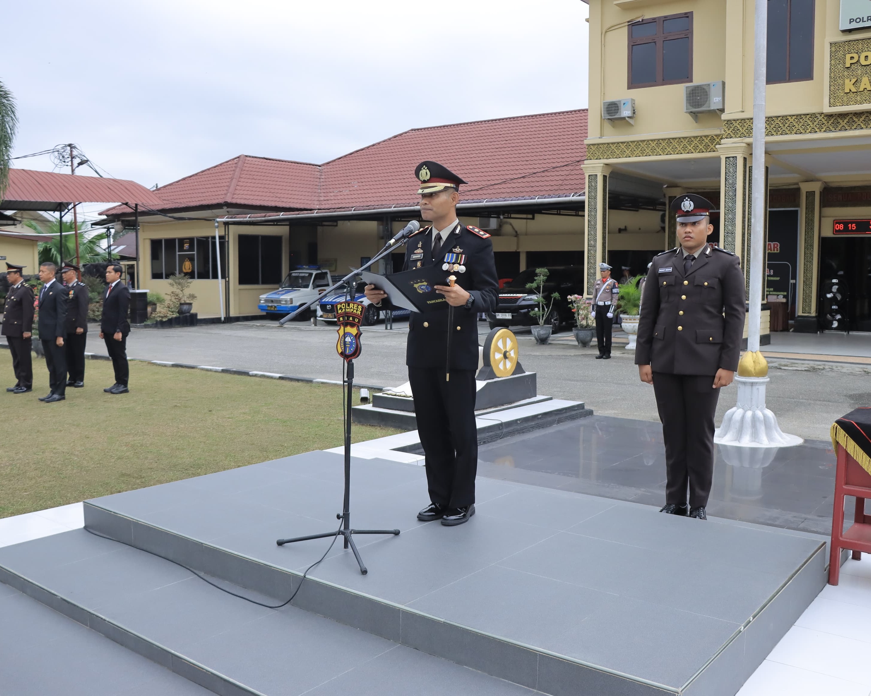 Polres Kampar Gelar Upacara Hari Kebangkitan Nasional, Penguatan Semangat Persatuan dan Kemandirian Bangsa