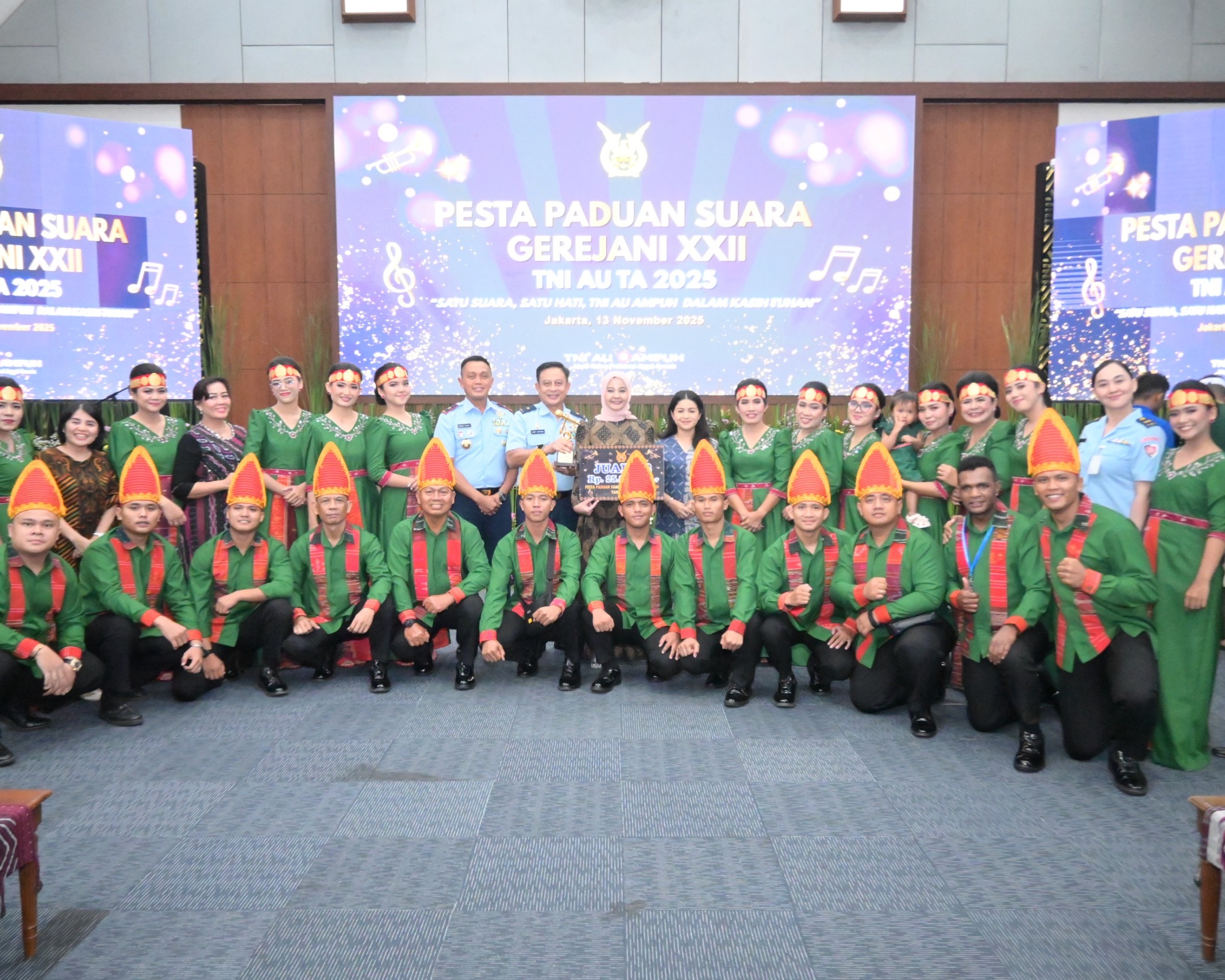 Panglima Apresiasi, Pesparani Kodau I Sabet Juara II