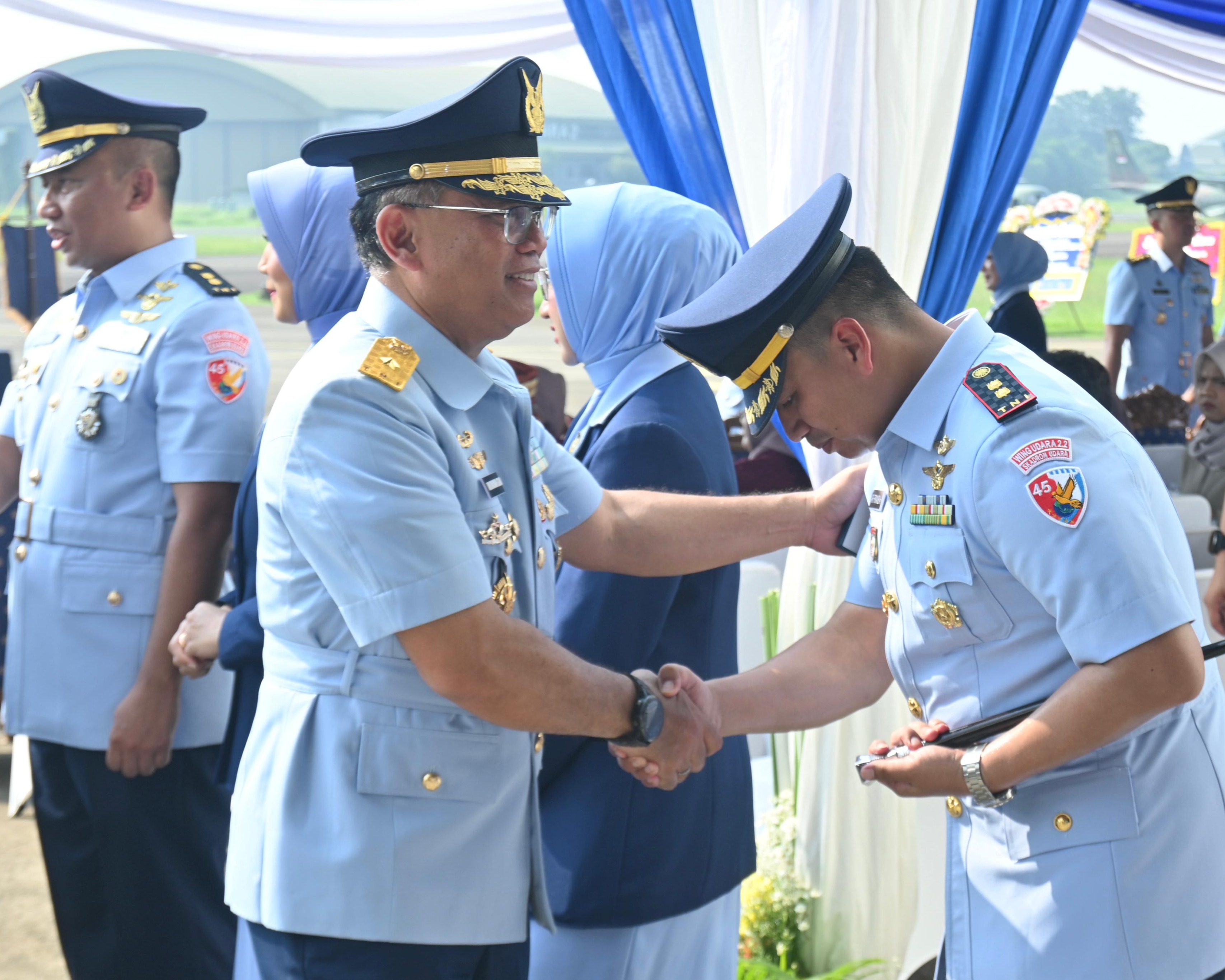 Kapoksahli Kodau I Wakili Pangkodau I Hadiri Sertijab Danskadud 45