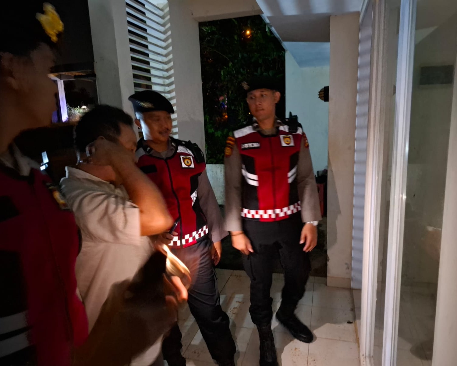 Polres Rokan Hulu Dan Polsek Jajaran Gelar Patroli Di Pemukiman Yang Ditinggal Mudik, Pastikan Keamanan Tetap Kondusif