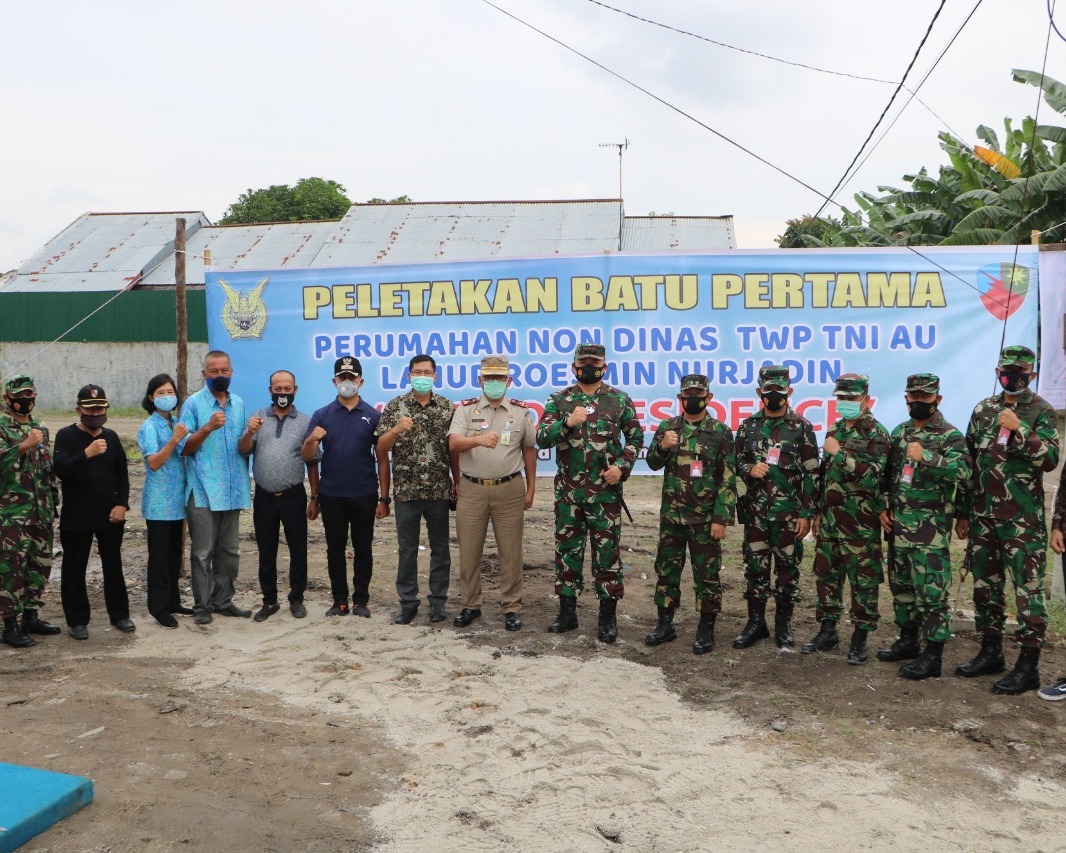 Lanud RSN Gandeng Pengembang Bangun Rumah Murah Untuk Prajurit dan PNS