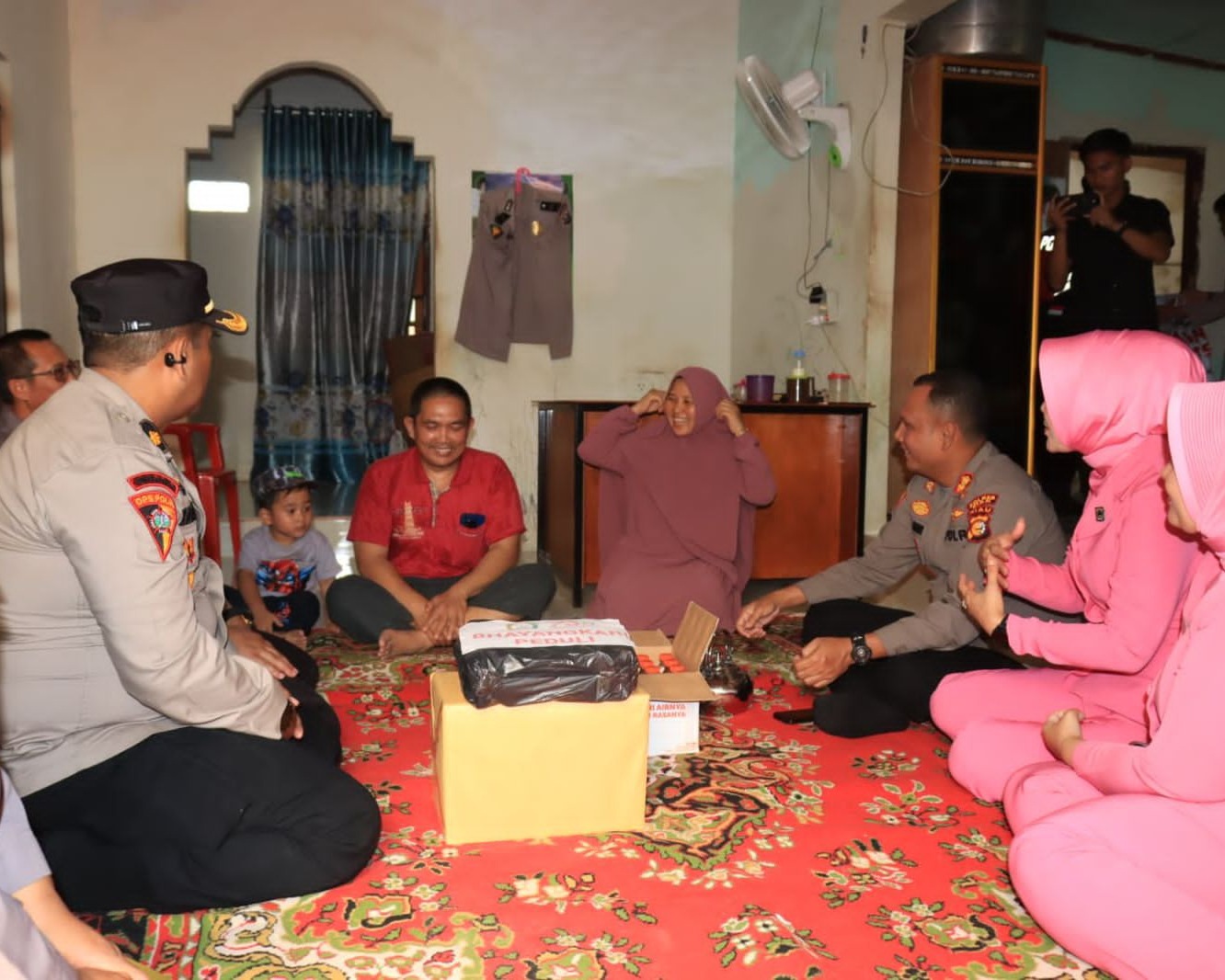 Polres Siak Gelar Anjang Sana Penuh Kepedulian dalam Rangka HUT Bhayangkara Ke-79