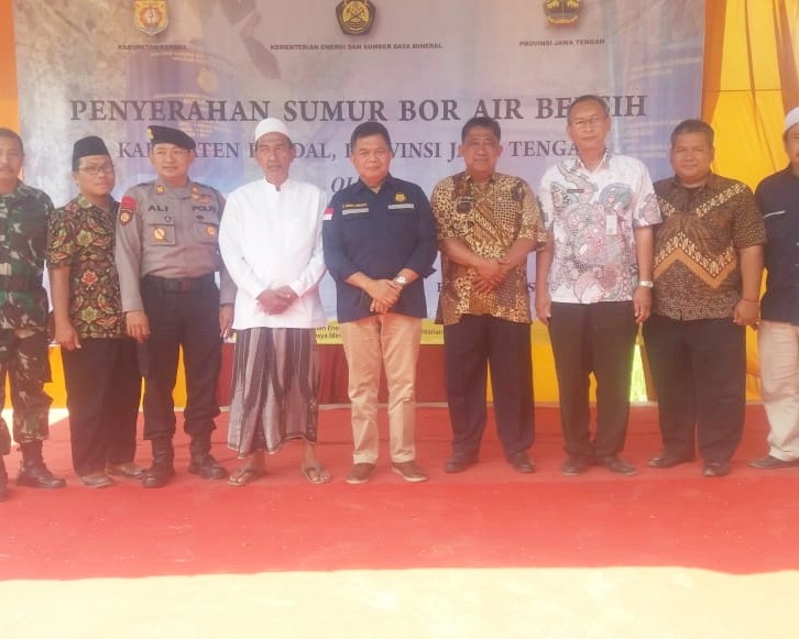 Kementerian ESDM Bantu Sumur Bor untuk Warga Desa Sudipayung Kendal