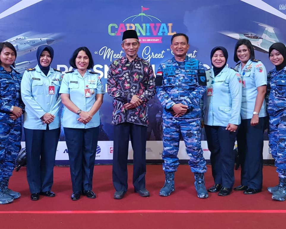 Srikandi Lanud Roesmin Nurjadin Meriahkan Air Force Expo 2019